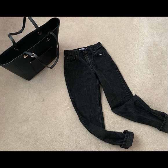 black classic mom jeans - Picture 1 of 4